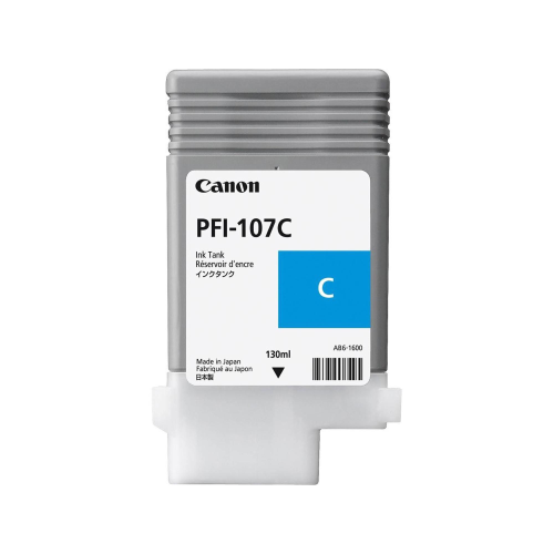 CANON PFI-107C TANICA CIANO PER IMAGEPROGRAF 680-685-780-785 GARANZIA ITALIA (6706B001AA)